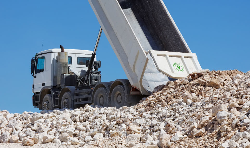 Production local pierre béton